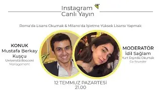 Roma'da Lisans Okumak & Milano'da İşletme Yüksek Lisansı Yapmak