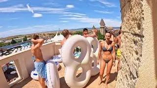 Unseen Secrets: Exploring Europe's INSANE Water Park. Aquaparadise in Bulgaria. All Waterslides