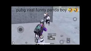 pubg mobile viral cute panda funny video  the squad pubg mobile#1