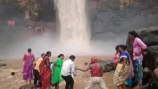 Maa Tutla Bhawani &bull; After heavy rain, Water Flowing Like This &bull; People Saved their lives this Way