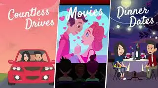 ✅Caricature Cartoon Animation Wedding Invitation Video | Animated Wedding Invitation | Save The Date