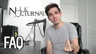 Nik Nocturnal FAQ - Practice Methods, 8 Strings, Writer's Block, Endorsements