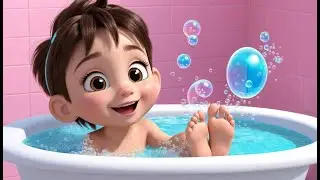 Splish, Splash, A Rainbow Bath | Colorful Bath Song for Kids | Fun Learning Rhyme