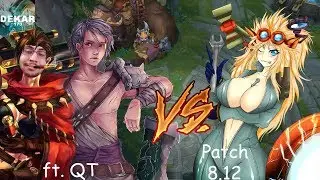 Dekar Riven Smite Top vs Heimerdinger ft. Imaqtpie Graves 8.12
