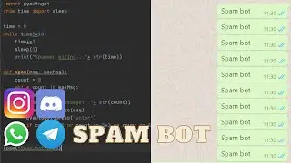 PYTHON 20 LİNES WHATSAPP SPAM BOT