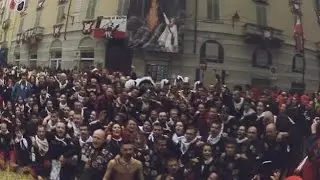 Mugnaia e Morte aranceri - foto di gruppo 4K 360&deg; - Carnevale Ivrea 2017