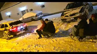 Snijeg oduševio cijelu Hrvatsku – saonice iza auta i traktora hit su među čitateljima!