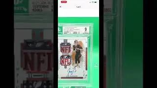 Joe Burrow Rookie Dual NFL Shield Patch Autograph Sports Card Priced Over $100,000!!! #shorts
