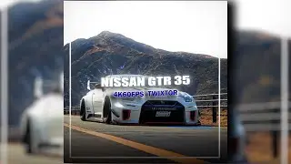 NISSAN GTR R35 LIBERTYWALK SCENEPACK | CAR CLIPS | 4K | SCENESBYZERO
