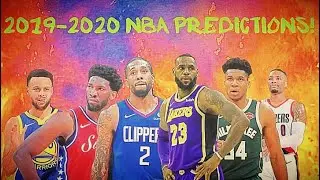 MY 2019-2020 NBA PREDICTIONS!