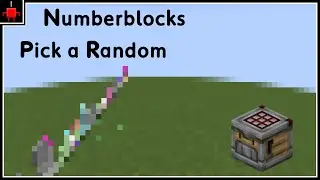 Minecraft Numberblocks Push the Button to Pick a Random