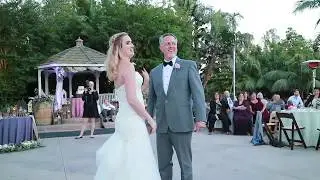 Father surprises daughter, Lily Nelsen original father/daughter wedding song 2018