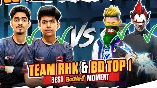 TEAM RHK vs BD TOP 1 | INSANE Booyah Moments | Epic 1v1 Battle | Free Fire