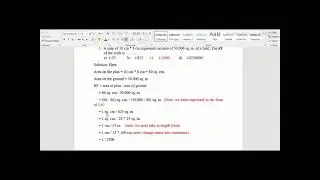 calculation of RF representative fraction