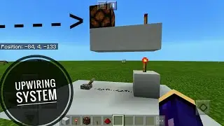 Easy Upwiring System (MCPE) (How to build)