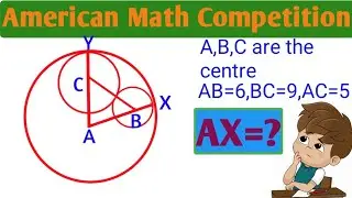 AMC Geometry Problem|USA Math Competition problem|Olympiad Math|AIME