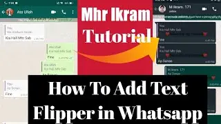 How To Add Text Flipper in Whatsapp