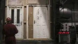 Composite Door Company Double and Single Composite door Fire Test