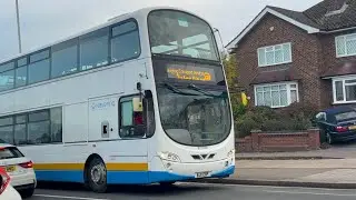 Havering Council Volvo B9TL/Wright Eclipse Gemini 2 (BJ11 EBP) seen at Hacton Lane