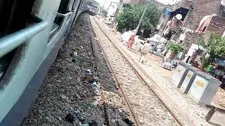 Malwa express crossing malwa express