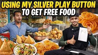 Can I Actually Get FREE Food With a Silver Play Button?🤔🤯