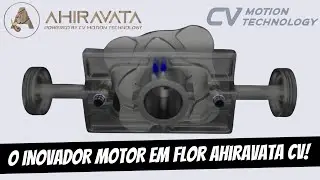 COMO FUNCIONA O MOTOR EM FLOR AHIRAVATA CV?