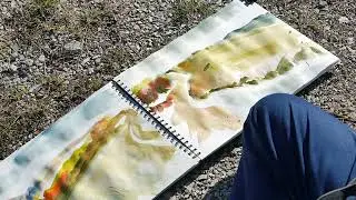 Plein Air Painting - Watercolour Sketches (31 10 25)