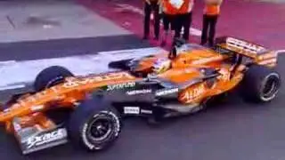 Spyker 2007 F1 car at Silverstone