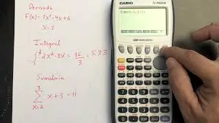 Uso Basico de la calculadora Casio fx-9750GII