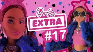 ¡AMO SU CHAQUETA! 😍 | Muñeca Barbie Extra #17 ¡Unboxing y revisión! 💙🖤🩷