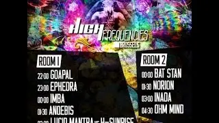 2016 12 03 GoaPal LIVE Dj Set @ High Frequencies, Cosmic Journey. BELGIUM