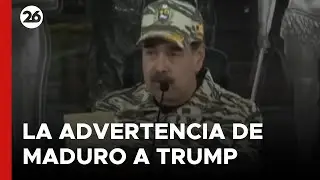 🇻🇪 VENEZUELA | Maduro amenaza a EEUU: “LAS FUERZAS ARMADAS TIENEN ORDEN DE COMBATE”
