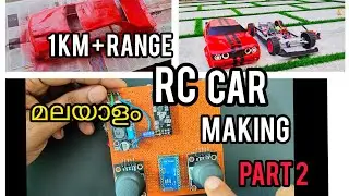 1 km+ range RC CAR making malayalam part 2 | DIY MALAYALAM #rccar #m4tech #hobbyrccar #rctoys #esp32