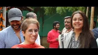 Actor Suriya Ignore Jo At Suriya 38 Movie Pooja | CHENNAI EXPRESS