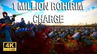 Gondor Elf Rohan Alliance VS MILLION EVIL ORC HORDES | Ultimate Epic Battle Simulator 2 | UEBS2 | 4K