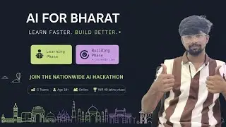 Хакатон AI FOR BHARAT 💡 | Учитесь &bull; Создавайте &bull; Выиграйте 40 лакхов рупий