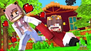 A MENINA RAPOSA prendeu o RAFAEU DORMINDO no Minecraft