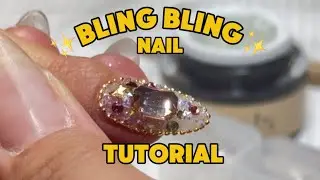 LONG LASTING ✨FULL RHINESTONE✨ NAILS