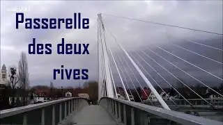 Passerelle des deux Rives, Mimram-Rheinbr&uuml;cke Kehl-Stra&szlig;burg (Bridge Kehl-Strasbourg)