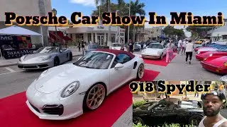 Porsche Car Show In Miami 2026 MLK Weekend 