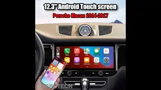Porsche Macan Android Touchscreen Upgrade 🔥 | Stunning Infotainment & CarPlay Experience!