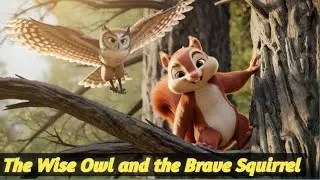 The Wise Owl and the Brave Squirrel | Moral Story ||Mini Tales