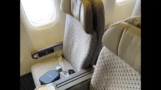 EVA B777-300ER Premium Economy Class Kuala Lumpur to Taipei BR228 長榮航空B777-300 吉隆坡桃園豪華經濟艙