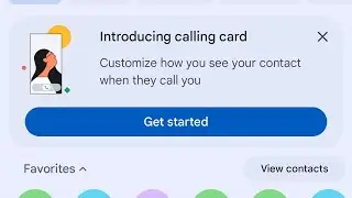 How to enable calling card on new dialer update | google dialer calling card feature