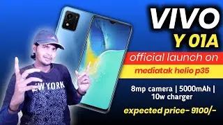 Vivo Y01 a official launch on | Vivo Y01 a cheap price space & details 🔥🔥@TechnoRuhez