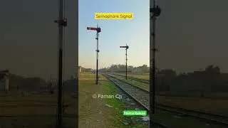 Old Signal System || Pakistan Railways Gujranwala Station #hd #signalsystem #semaphore #viral #short