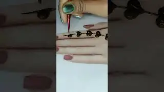 simple mehndi design || stylish mehndi design || heart shape mehndi design #ytshorts #simplemehndi