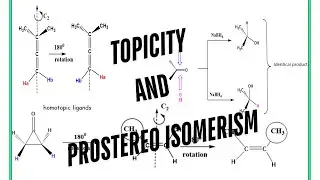 TOPICITY | HOMOTOPIC ENANTIOTOPIC DIASTEREOTOPIC LIGANDS AND FACES | PRO CHIRALITY | PRO R AND PRO S