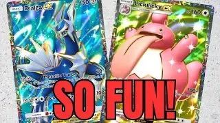 Playing With The BEST Dialga EX And Normal Pokemon Combo Decks In Pokemon TCG Pocket!