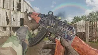 55-7 AK-47 Gameplay | Call of Duty Modern Warfare Remastered Multiplayer Gameplay (No Commentary)